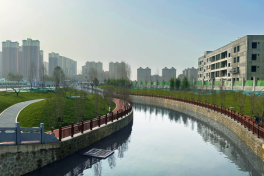 彩色透水混凝土讓小區(qū)面貌煥然一新